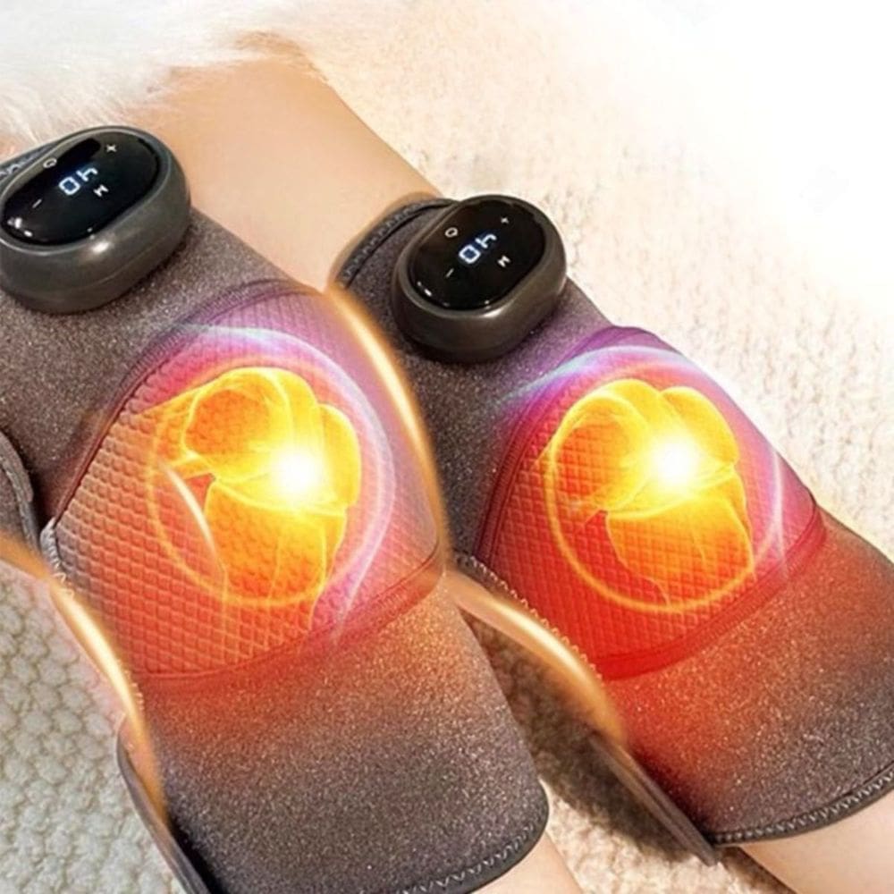 Joelheira Ombreira Cotoveleira Aquecimento Massageador 3x1