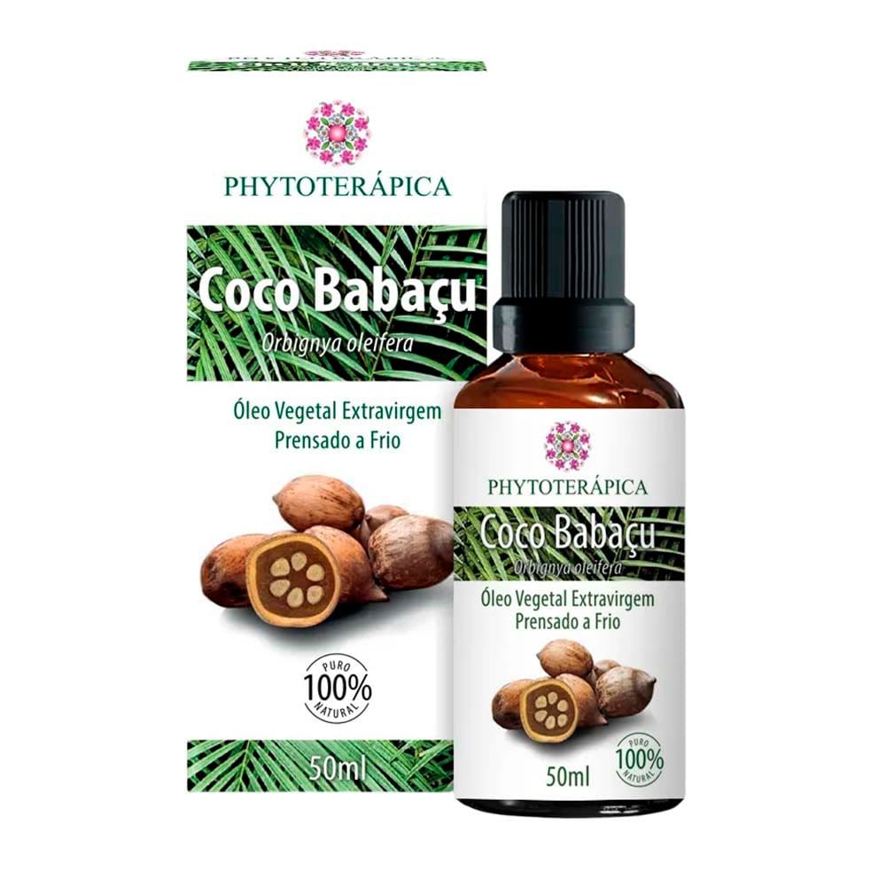 Óleo Vegetal de Coco Babaçu Phytoterápica 60ml