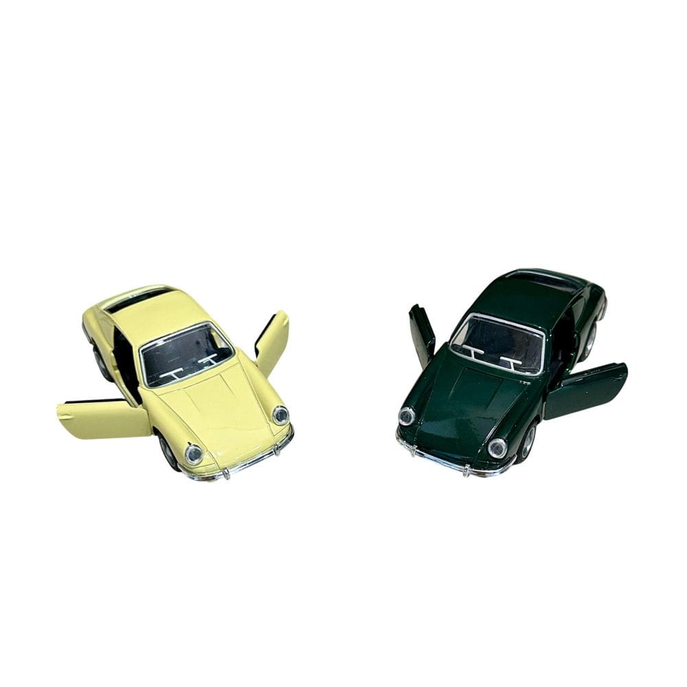 Miniatura Carro Porsche Antigo Fricção Carrinho Coleção 1964