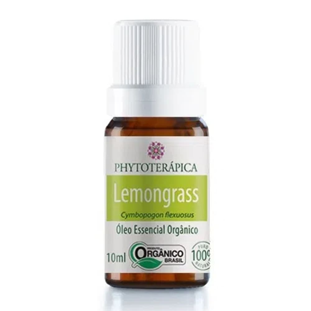 Óleo Essencial Lemongrass Orgânico Phytoterapica 10ml
