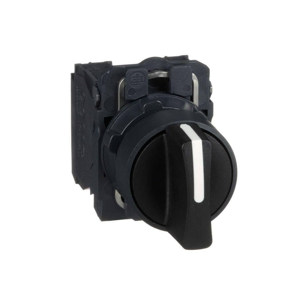 Chave Seletora Manopla Curta 22Mm 3 Posições Fixas Xb5Ad33