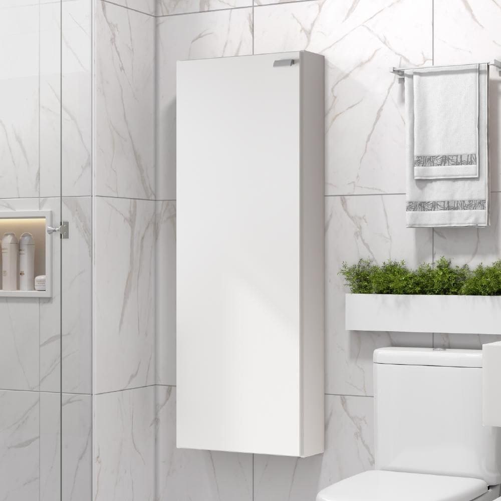 Armário Aéreo Utilitário 1 Porta 899 Carraro - Branco Branco