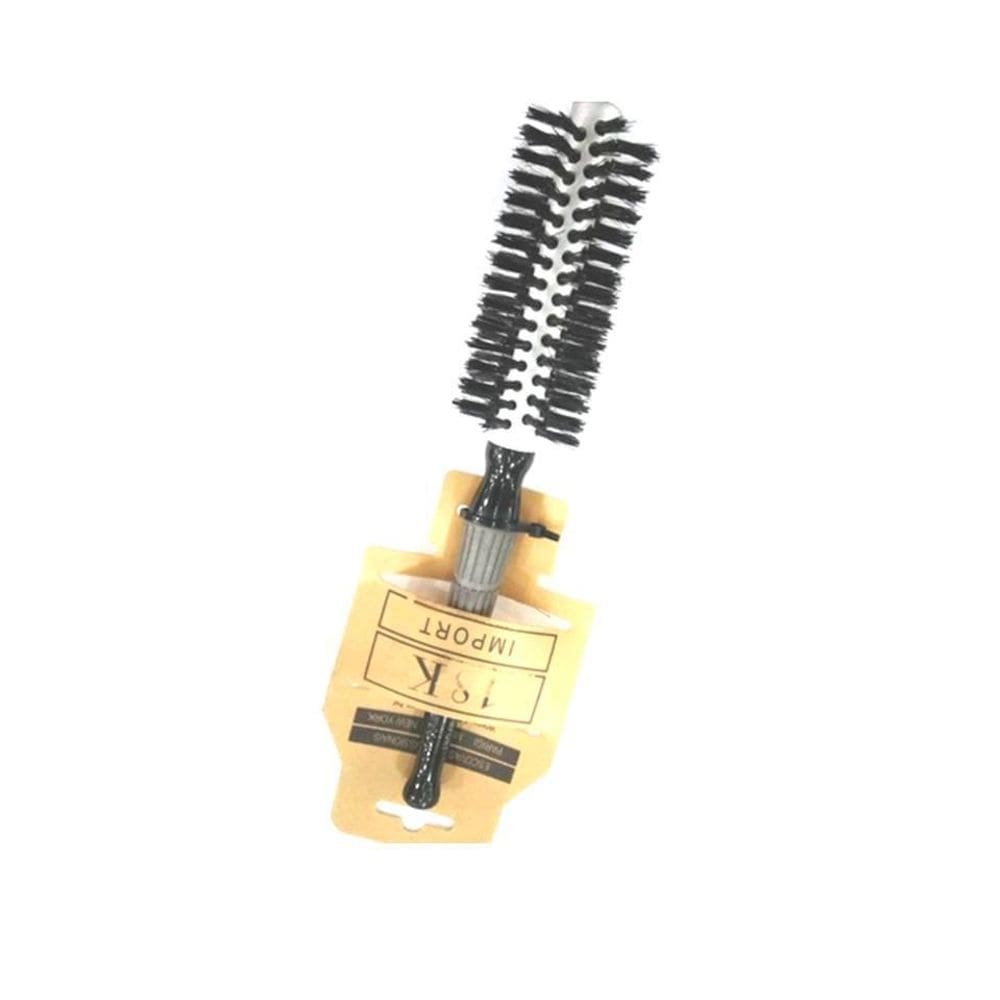 Escova Cabelos Aluminio Prata Cerda Naturais APW34 18k