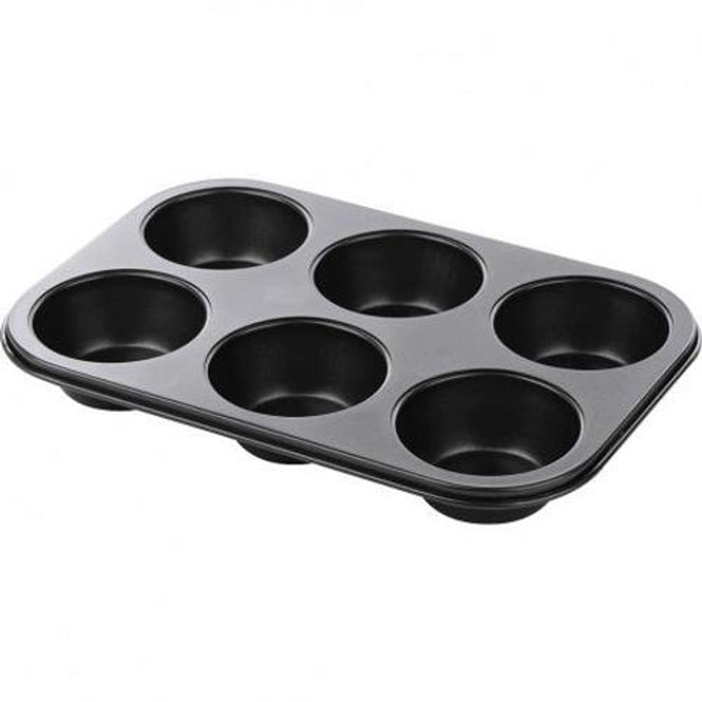 Forma Antiaderente Para Cupcake Com 6 Cavidades