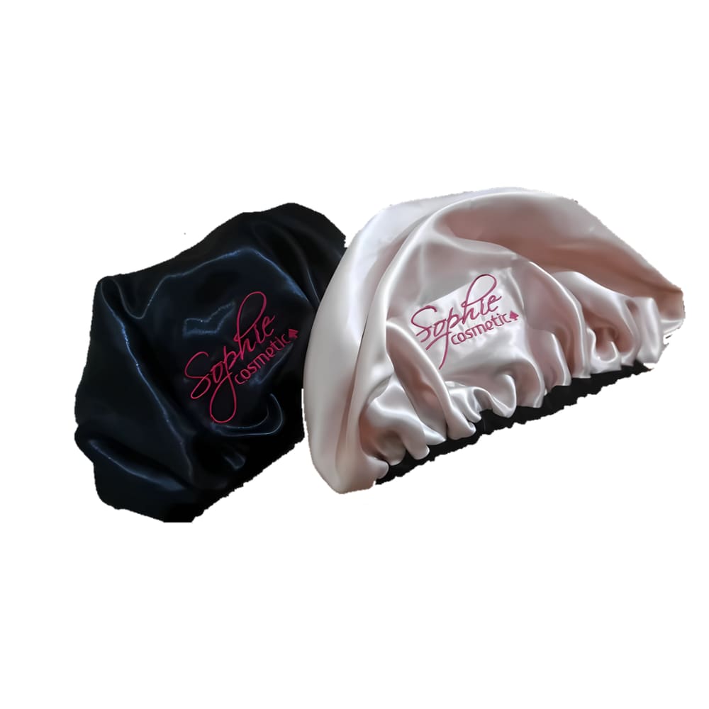 Touca de Cetim Dupla Face com Ajuste Sophie Cosmetic