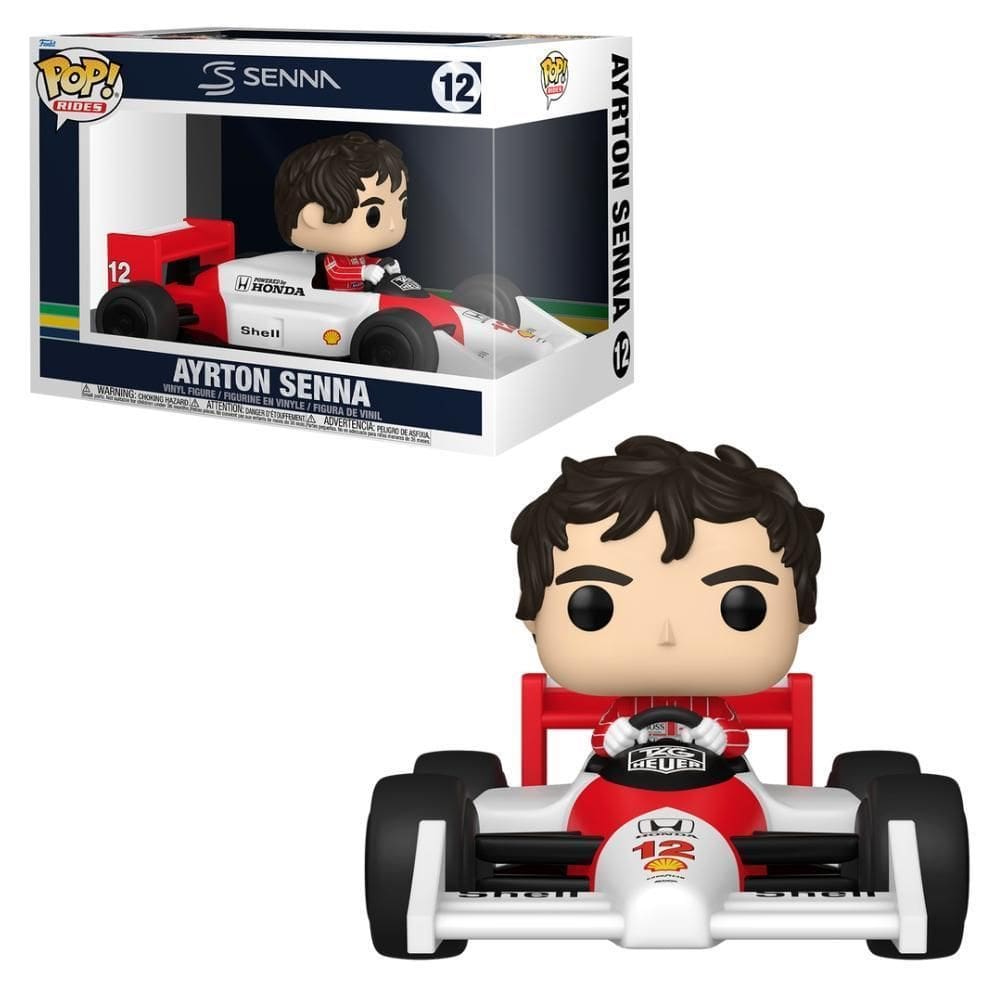 Boneco Funko Pop Rides Super Deluxe Mclaren - Senna
