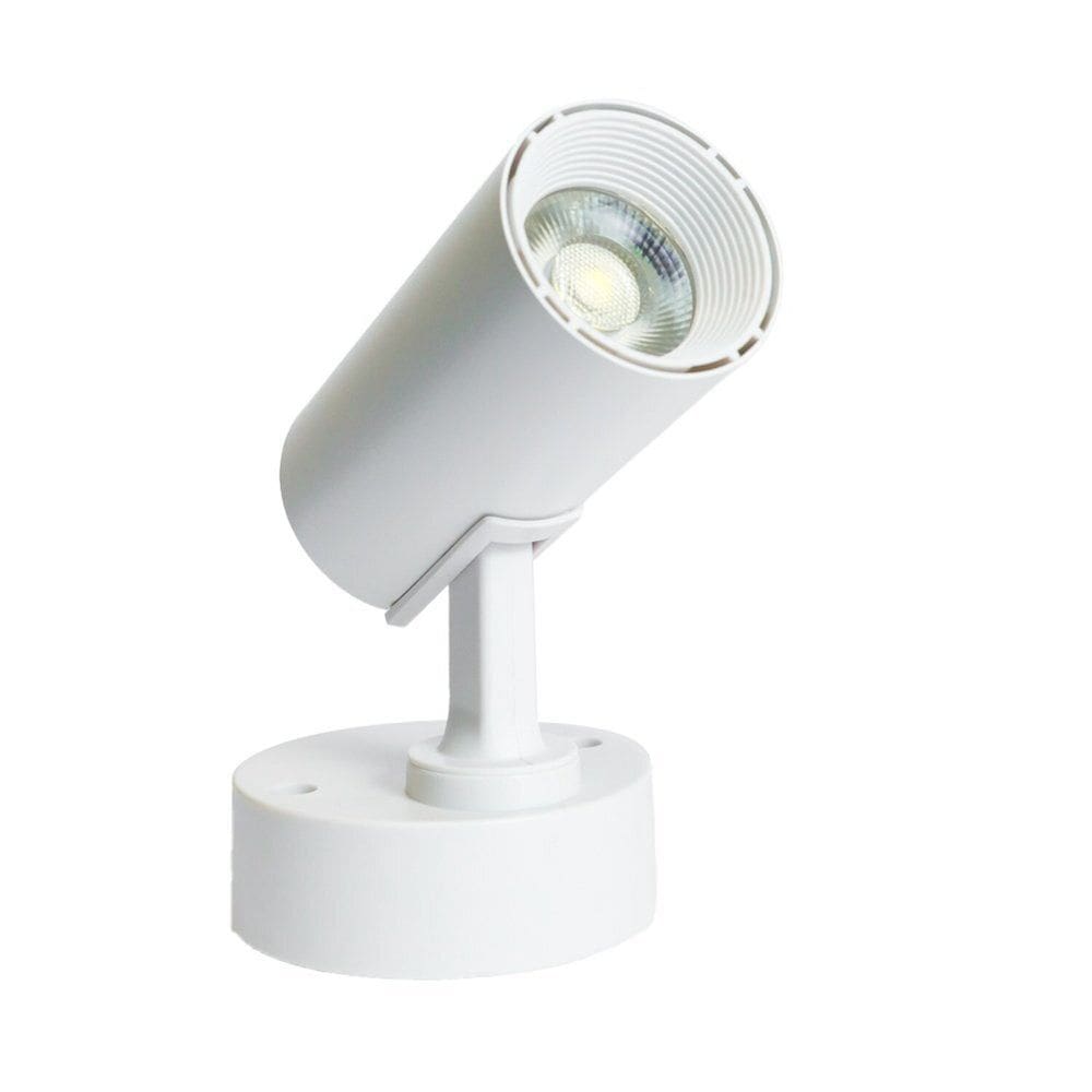 Spot Led Direcionável Sobrepor 12w 6500k Bivolt Foxlux Branco