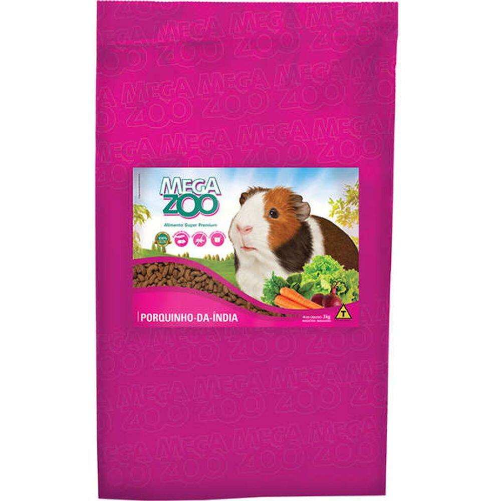 Mega Zoo Porquinho da India 1,2 Kg.