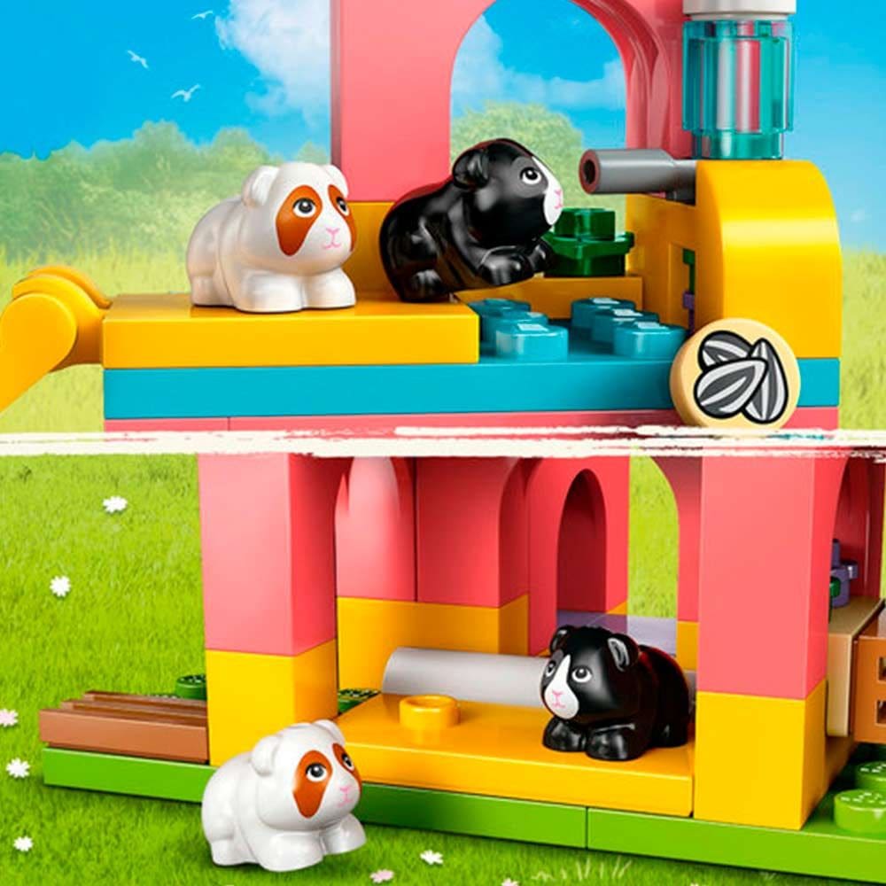 Bloco de Montar - Friends – Parque infantil para porquinhos-da-índia - 86 peças - LEGO