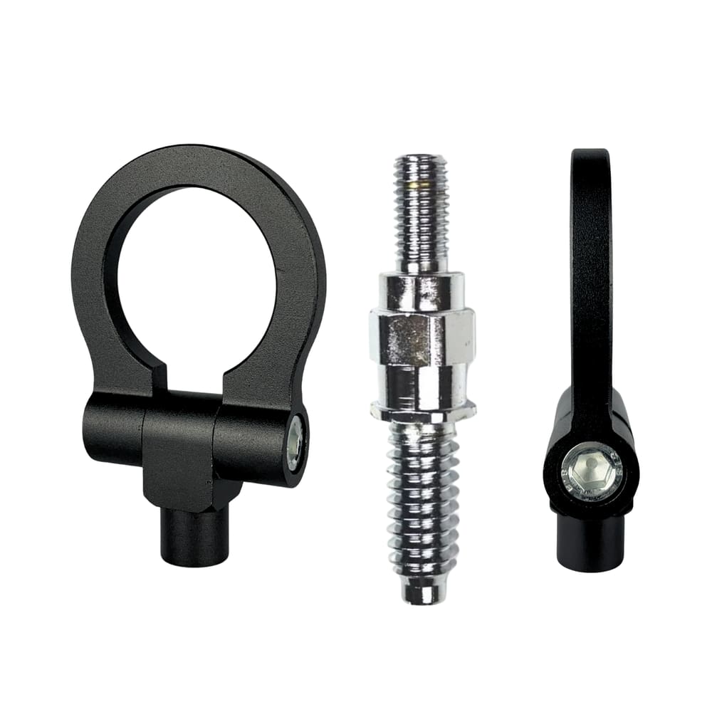 Engate Reboque Esportivo Tow Hook Universal Preto Veicular