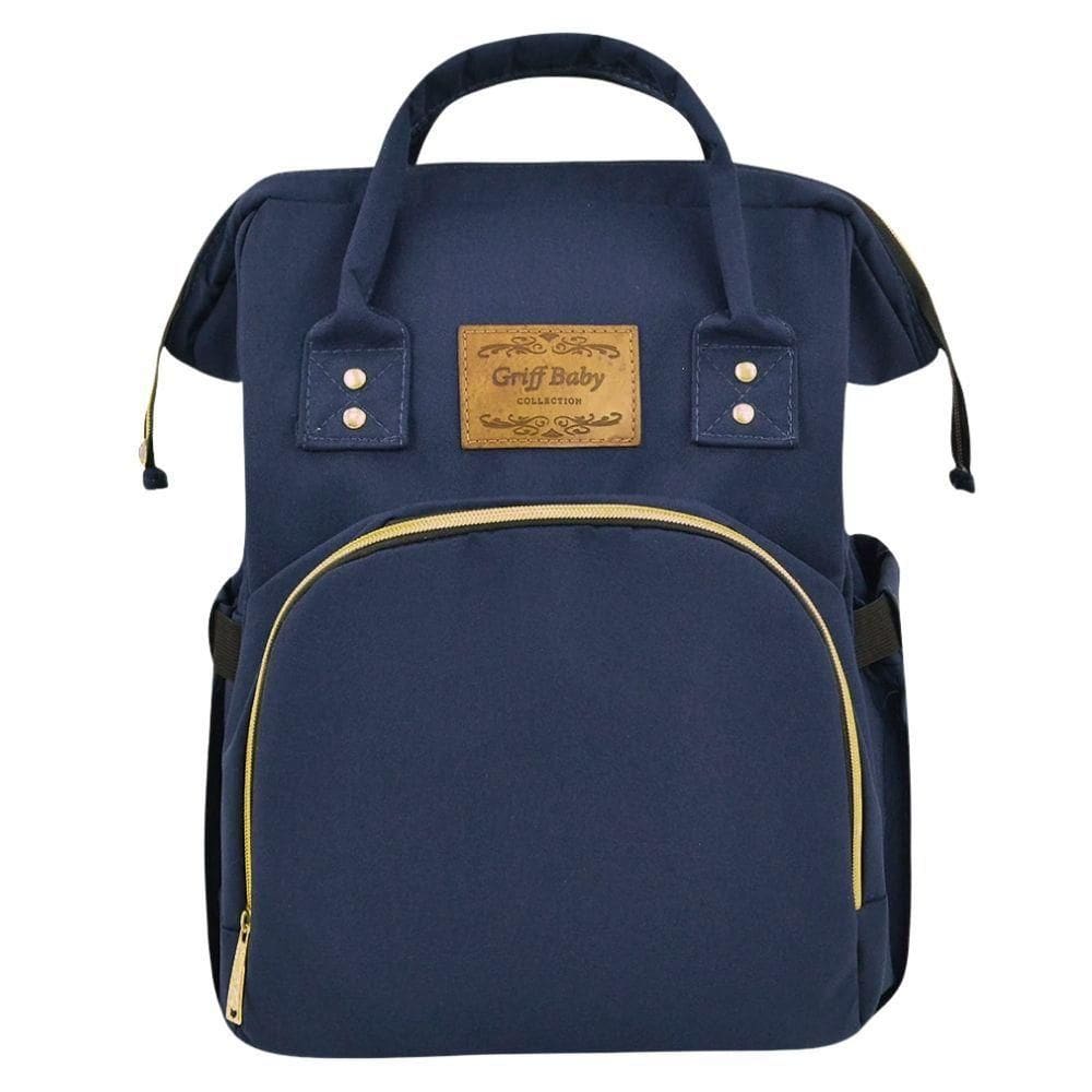 Mochila Maternidade Basic Baby Classic Style Azul Marinho