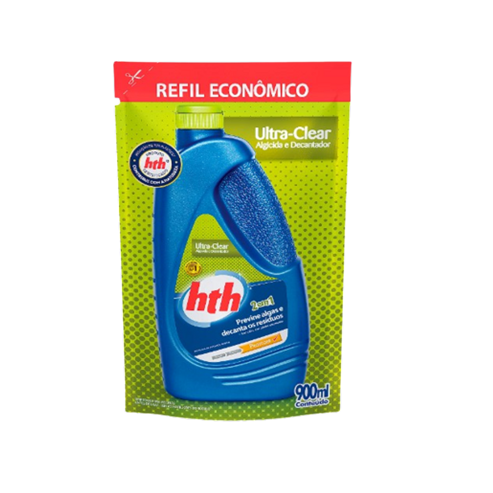 HTH Algicida Ultra Clear Refil 900 ml