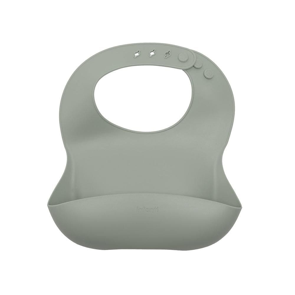 Babador de Silicone Infantil pega migalhas Piccolo - Infanti