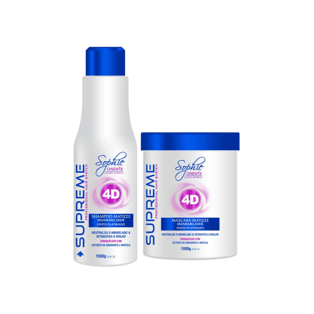 Kit Blond Matizze Shampo + Máscara 1kg Sophie Cosmetic