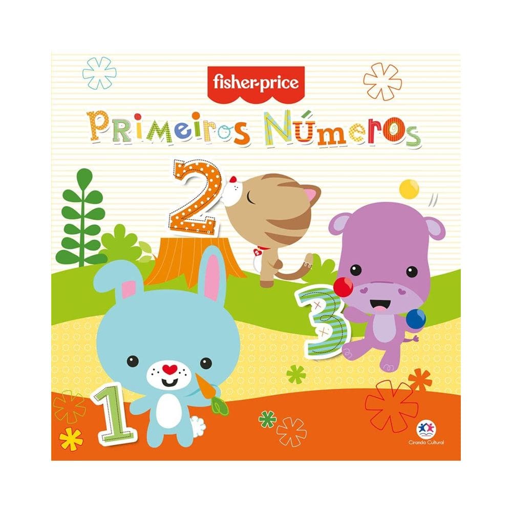 Atividade Caligrafia Primeiros Números | Fisher-Price | Ciranda Cultural