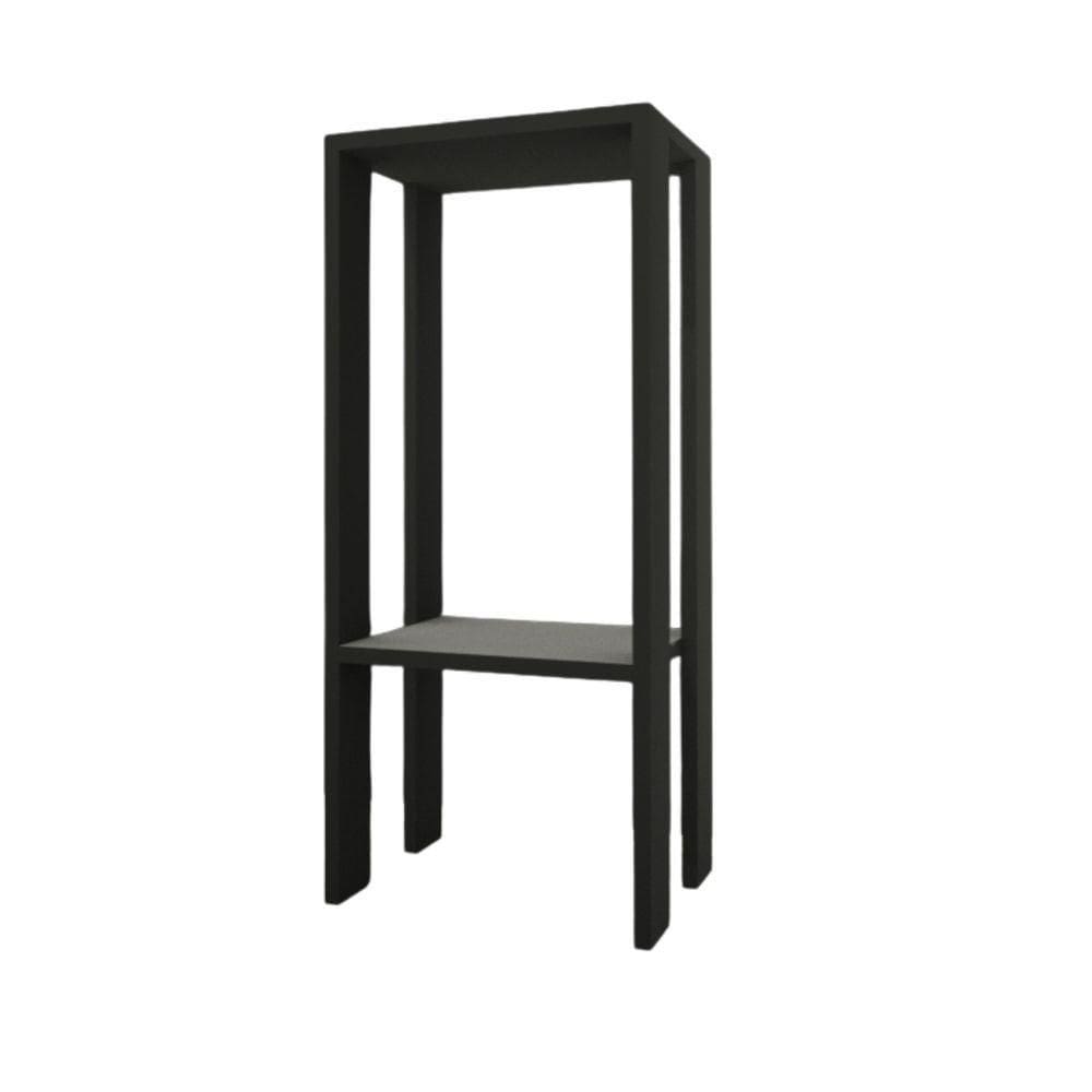 Mesa Alta Mesa De Canto Mesa De Apoio Mesa De Bebedouro Mesa Lateral Preto