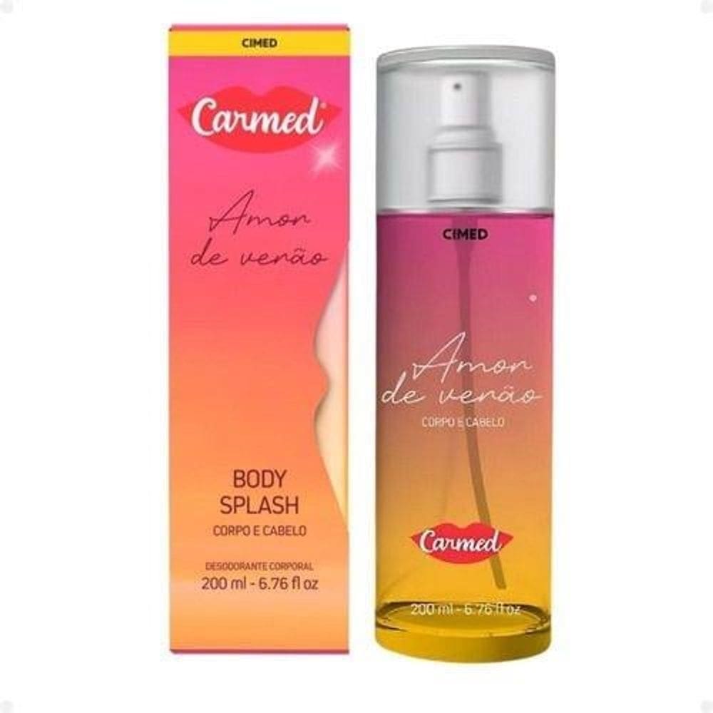 Body Splash Carmed Amor De Verão Corpo E Cabelo 200ml