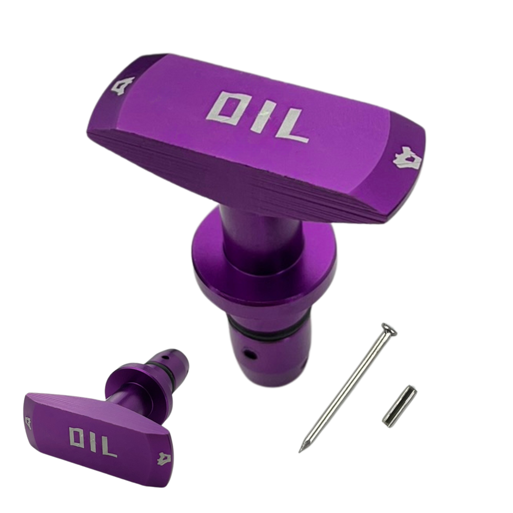 Puxador Vareta Óleo Motor Tuning Universal Rosa Automotivo