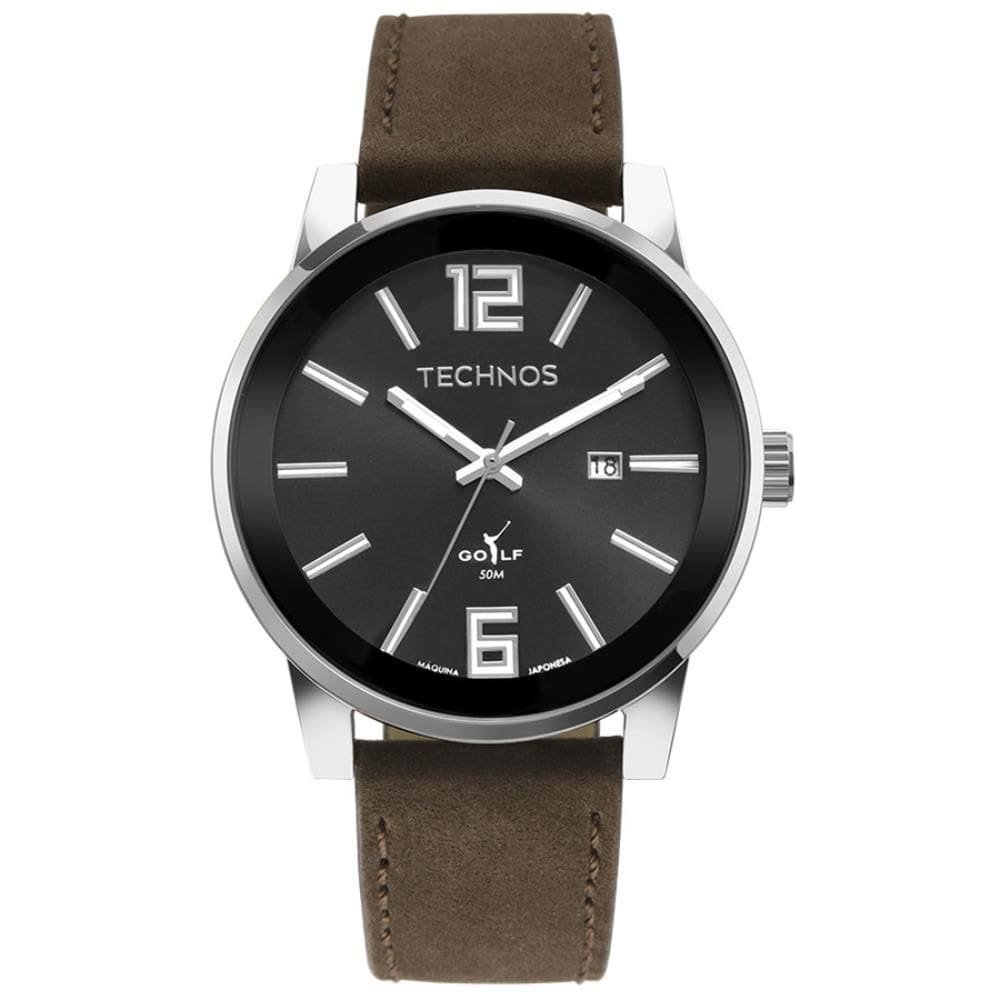 Relógio Technos Masculino Ref: 2115mxbs/0p Golf Prateado