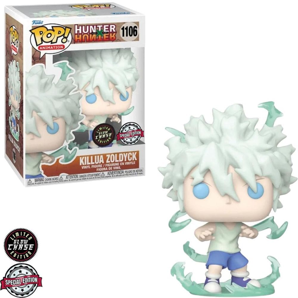Funko Pop Anime Hunter X Hunter Killua Zoldyck #1106 Chase