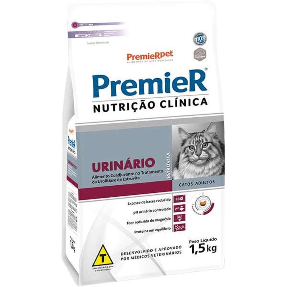 Premier Nutr. Clin. Gatos Urinario 1,5 Kg