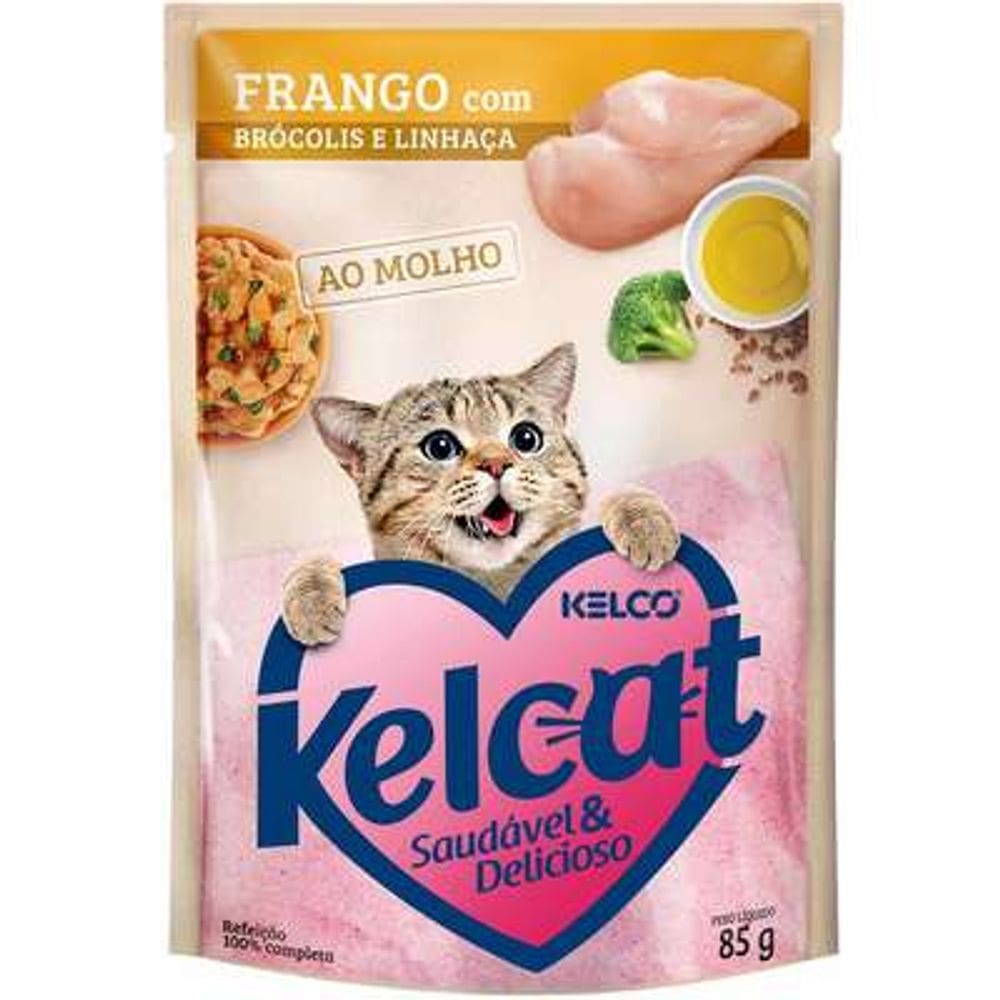 Kelcat Sache Frango ao Molho 85 g