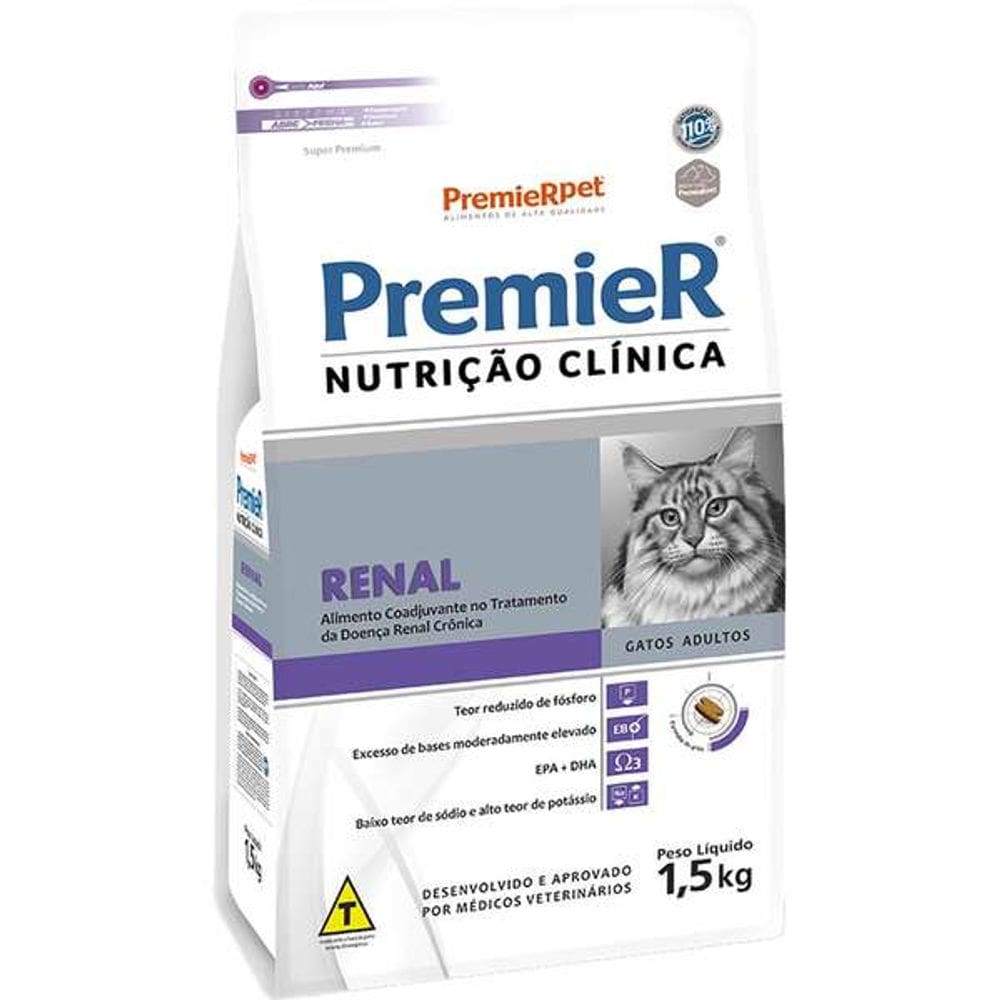 Premier Nutr. Clin. Gatos Renal 1,5 Kg