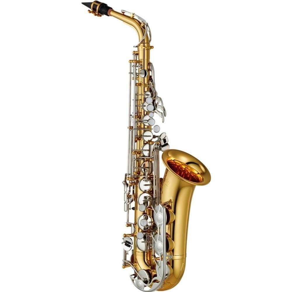 Saxofone Alto Yamaha em Eb (Mi bemol) YAS26 Com Case