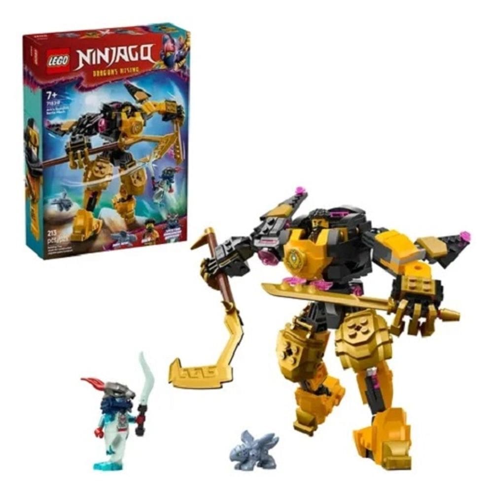 Lego 71839 Ninjago – Robô Armadura De Batalha Spinjitzu Do Arin – 213 peças