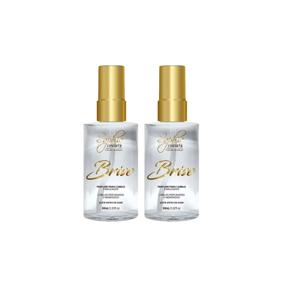 Kit 2 Perfumes Capilar Brise 60ml Hair Parfum Sophie Cosmetic