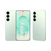 Celular Samsung Galaxy S25 5G, 128GB, 12GB RAM, Câmera Tripla de 50+12+10, Tela Grande de 6.2" - Verde