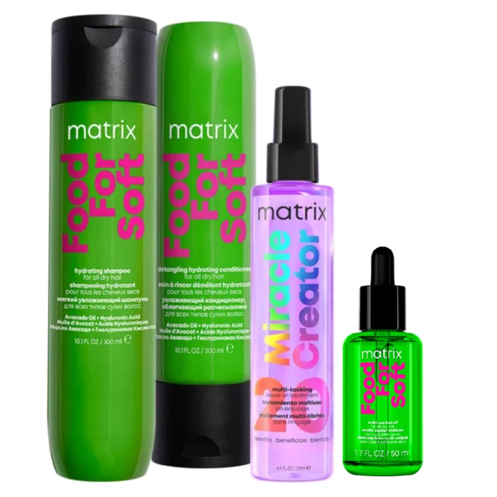 Matrix Kit Oleo +Shampoo+Condicionador+Leave in Peq