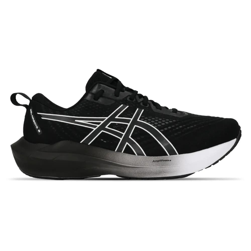 Tênis Asics Nagoya 8 Black White-Masculino
