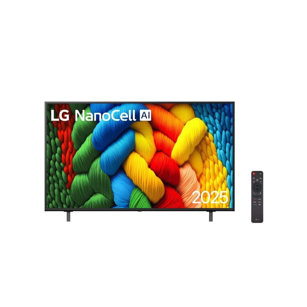 Smart TV LG NanoCell AI NANO80 55 Polegadas (86NANO80ASA): Pureza de Cores e Inteligência 4K