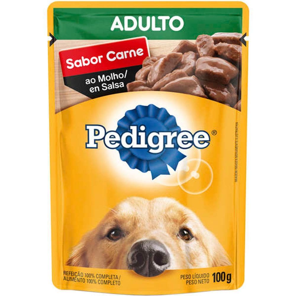 Pedigree Sache Carne Raças M&G 100 g