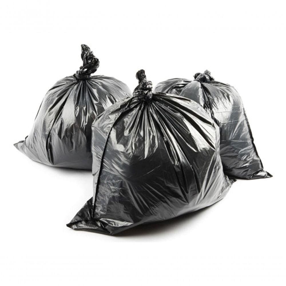 Saco De Lixo 30 Litros Reforçado Preto - 20 Unidades