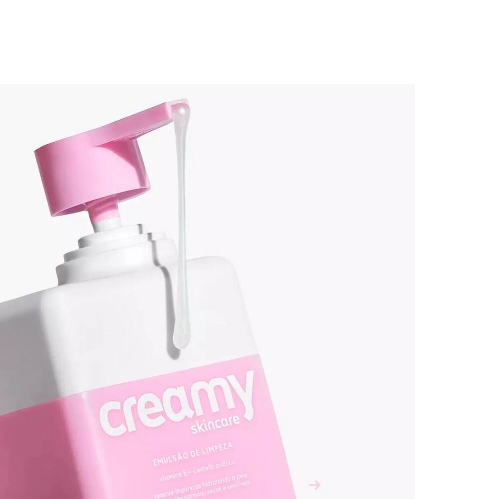 Creamy - Emulsão de Limpeza Facial 180ml | Extra