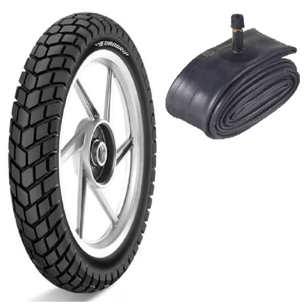 PNEU 110/90-17 60S TERRABITE DB+ COM CAMARA Shineray XY150GY SHI175 NXR BROS 125 150 160 XRE190 XTZ150 Crosser + VACINA