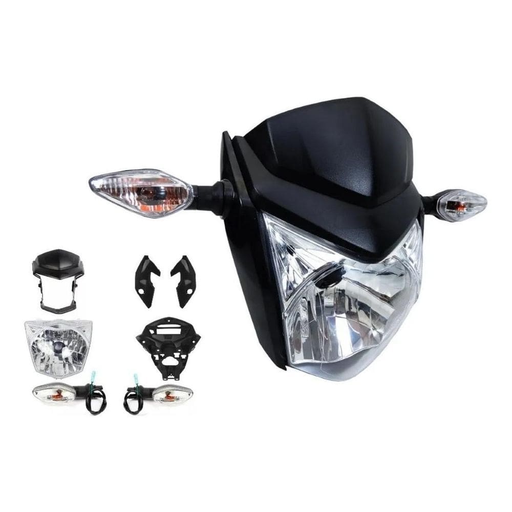 Frente Farol Aranha Par Pisca Cg Fan 125 150 160 2014 A 2021