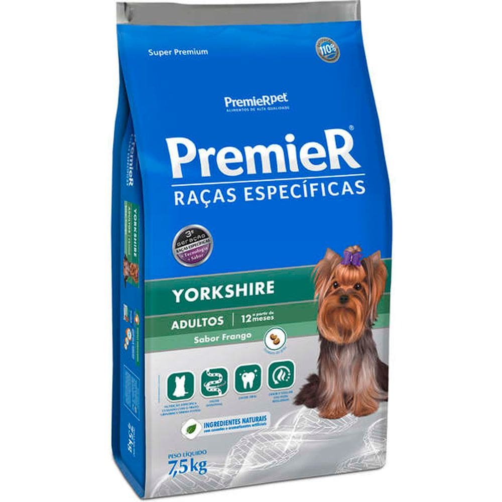 Premier Raças Yorkshire Ad. 7,5 Kg