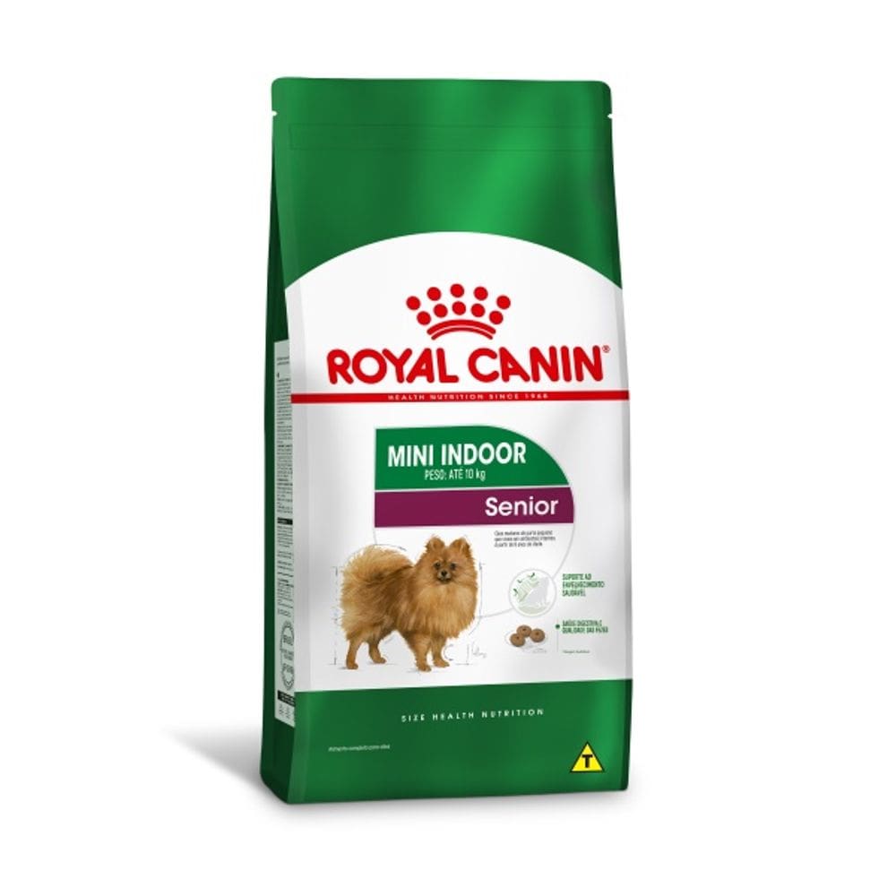 Royal Canin Cães Mini Indoor Adult Senior 1Kg
