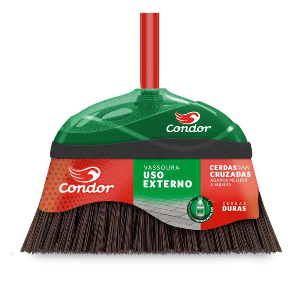 Vassoura Cerdas Cruzadas Externa Condor Sem Cabo
