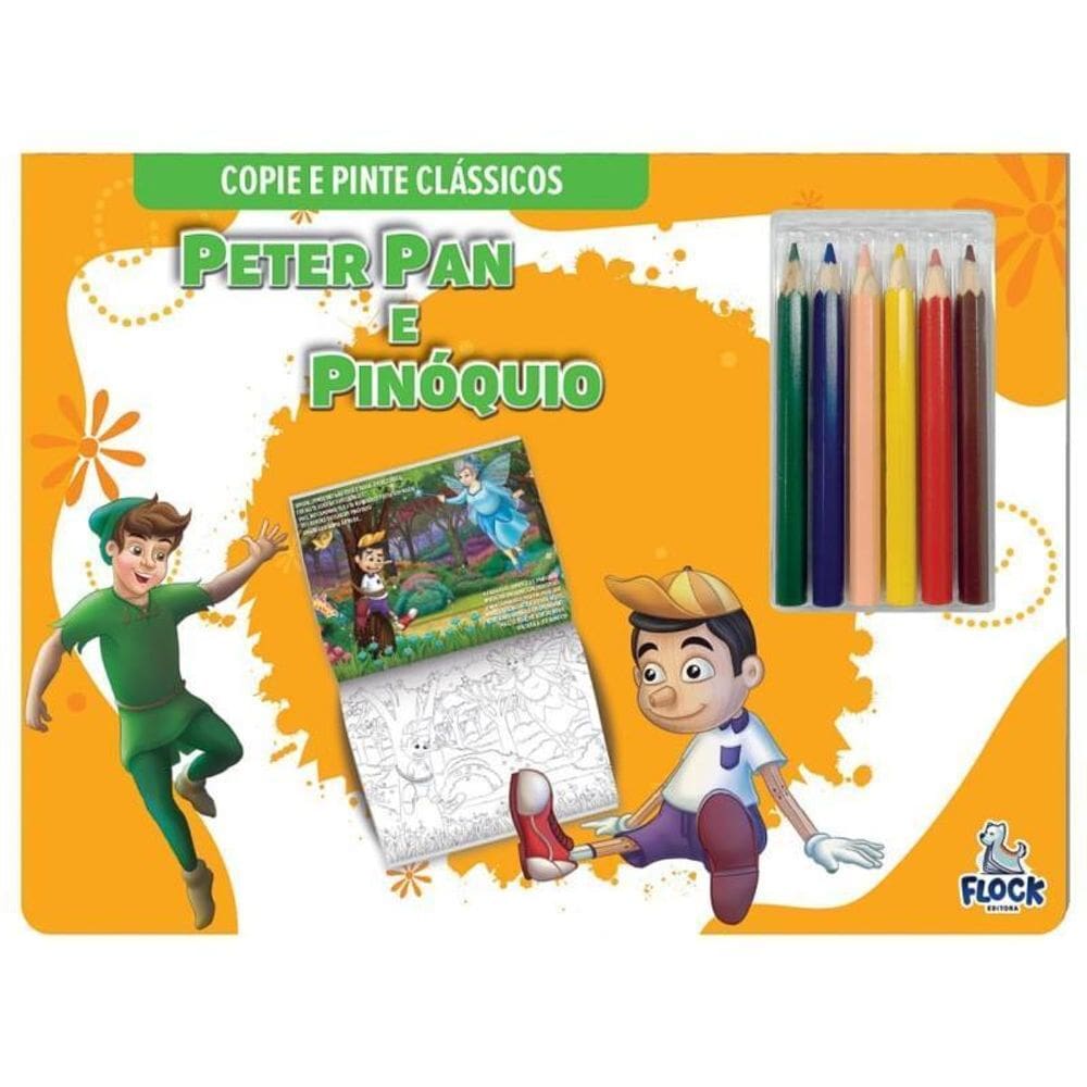 Copie E Pinte Classicos Peter Pan E Pinoquio