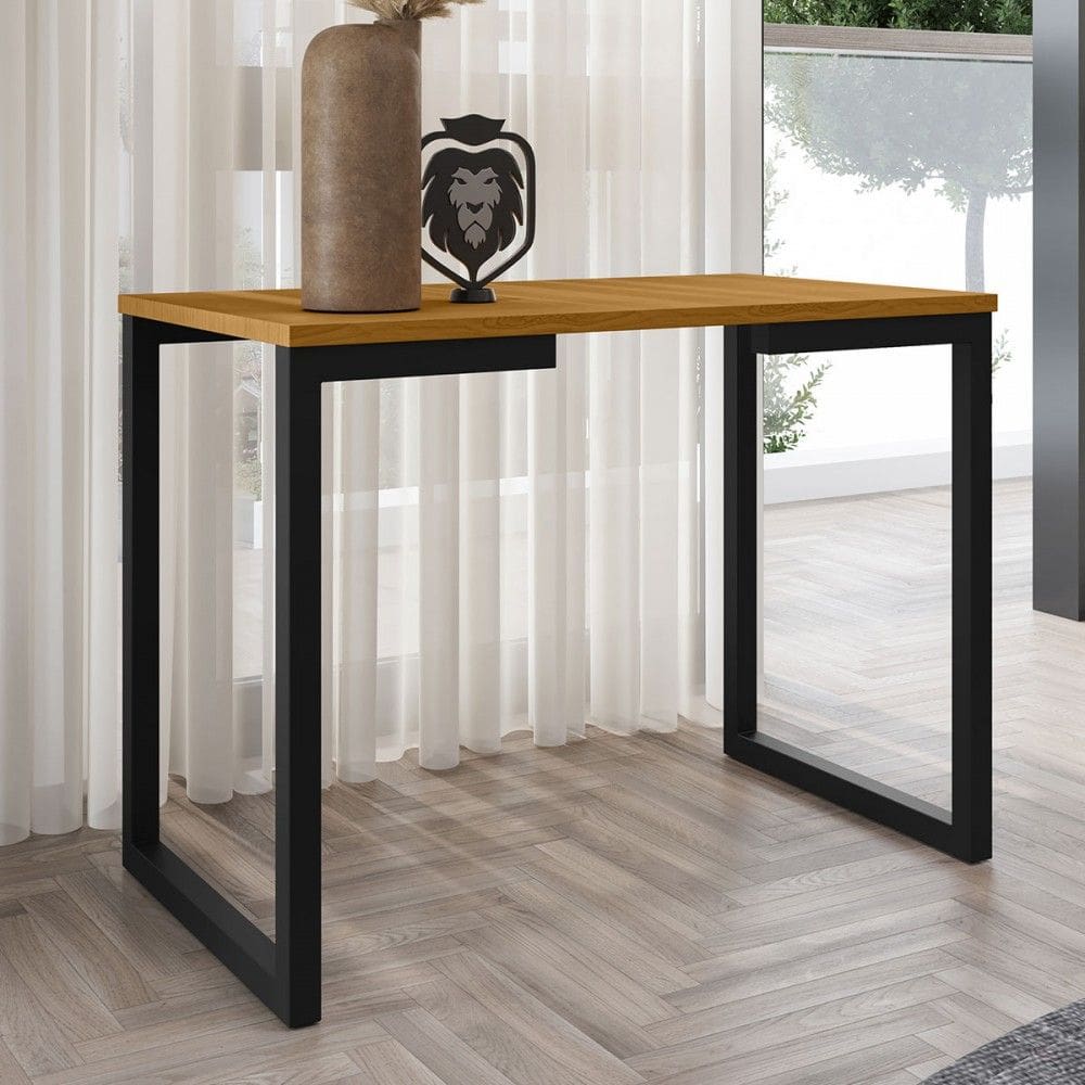 Mesa de Canto Innovare Preto/Natural - Art Panta