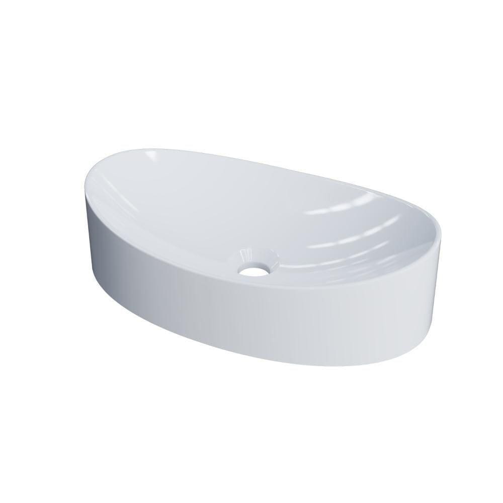 Cuba De Apoio Oval Canoa Bc47w Branca Branco Gel