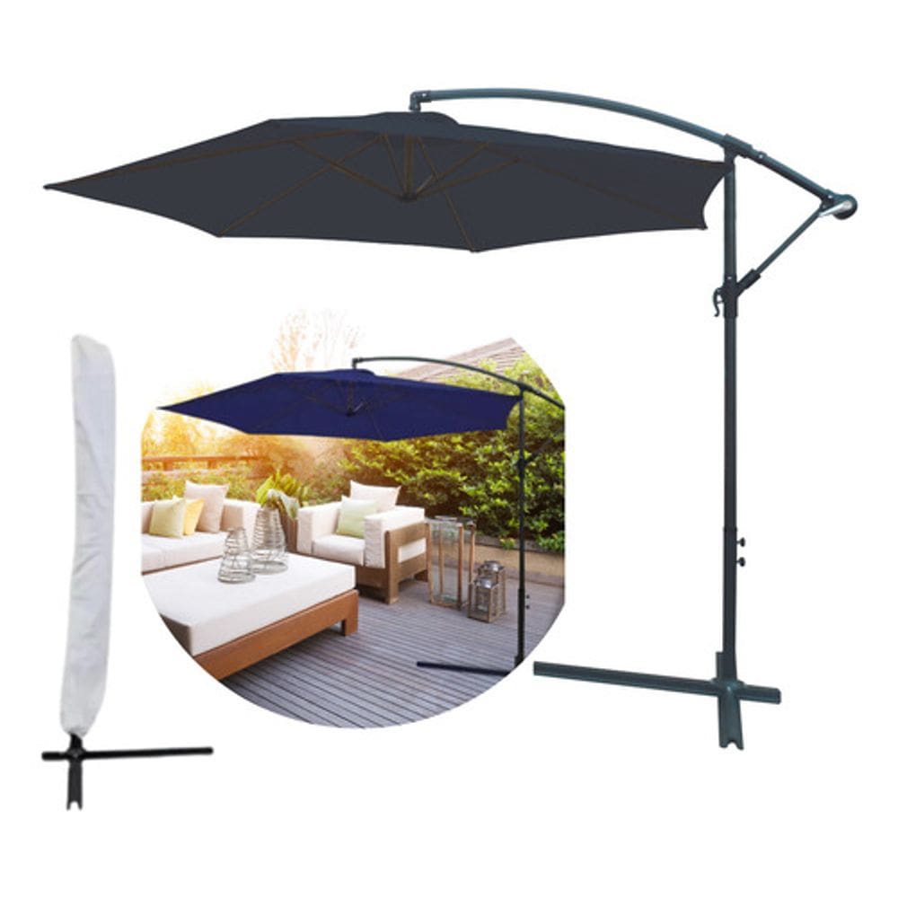 Ombrelone Guarda Sol De Praia, Piscina com Capa Importway 3 Metros