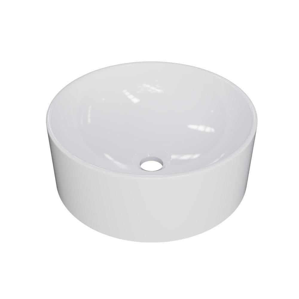 Cuba De Apoio Redonda Bl34w Branca Branco Gel