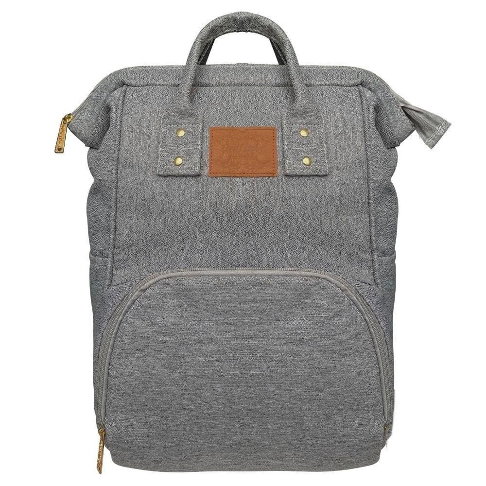 Mochila Maternidade Urban Baby Platinum Cinza