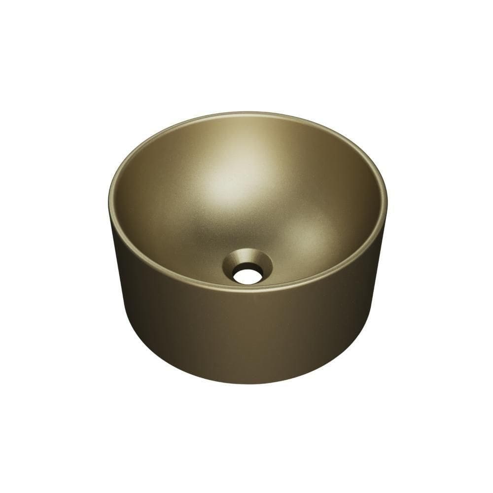 Cuba De Apoio Redonda Bl30w Ouro Velho Matte Fosca Ouro Velho Matte Fosco