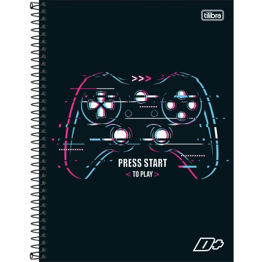 CADERNO 12X1 CAPA DURA 2021 D+ MASCULINO 240 FOLHAS com04